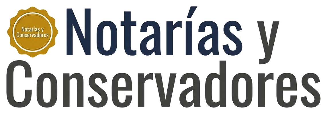 Notarías y Conservadores