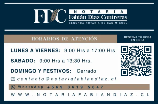 2° Notaría de San Miguel Fabián Díaz Contreras — foto 2 de 3