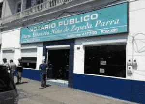 NOTARÍA MARÍA ANTONIETA NIÑO DE ZEPEDA PARRA